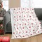 Christmas Candy Throws Blankets, Elegant Comfort Christmas Prints Flannel Blanket, Luxury Super Soft Holiday Theme Home Décor Warm and Cozy Throws for Winter Bedding Couch and Xmas Gift, 50x60 Inch